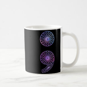 Semicolon Suicide Prevention Awareness Mental Heal Kaffeetasse