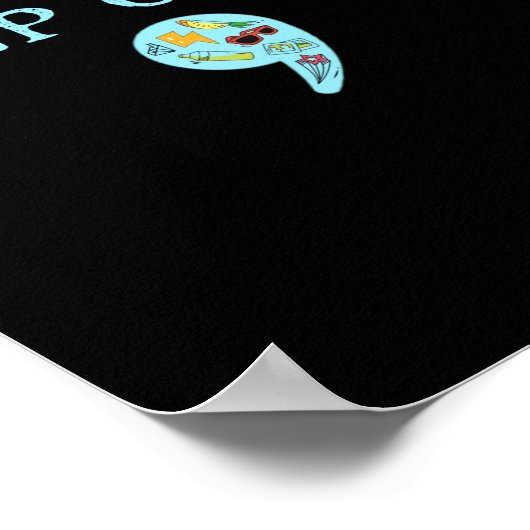 Semicolon Suicide Prevention Awareness Poster (Ecke)