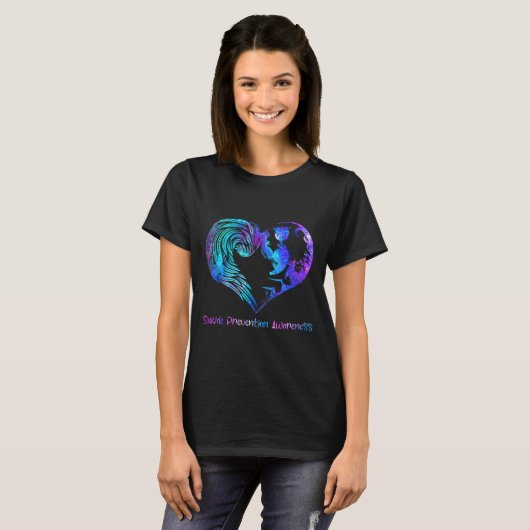 Semicolon Suicide Prevention Awareness Week T-Shirt (Vorne ganz)