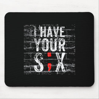 Semicolon Suizidprävention Ich habe Ihr sechs Mili Mousepad