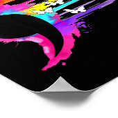 Semicolon Symbol Mental Health Suicide Prevention Poster (Ecke)