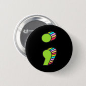 Semicolon T Button (Vorne & Hinten)