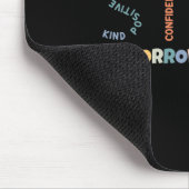 Semicolon Tomorrow braucht das Bewusstsein für psy Mousepad (Ecke)