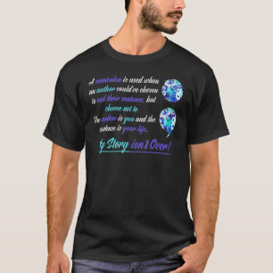 Semikolon Depression Bewusstsein Psychische Gesund T-Shirt
