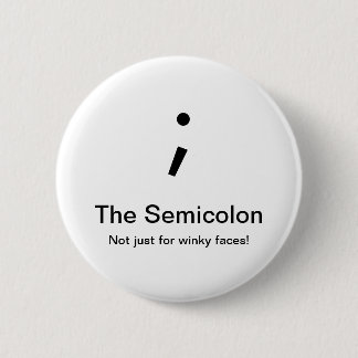 Semikolon-Knopf Button