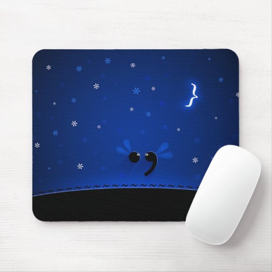 Semikolon Mousepad (Mit Mouse)