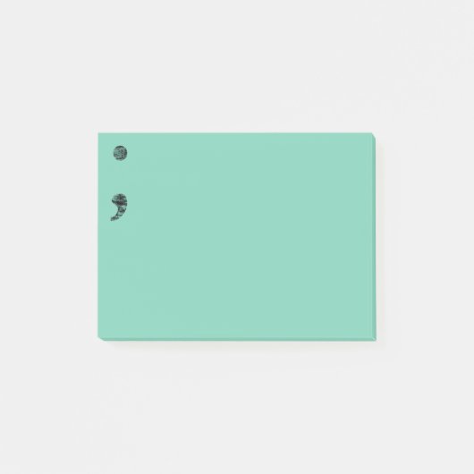 Semikolon-Post-Its Post-it Klebezettel (Vorderseite)