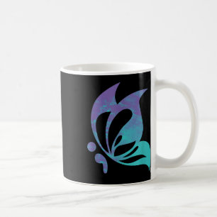 Semikolon-Schmetterling Geisteskrankheit Selbstmor Kaffeetasse