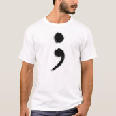 Semikolon T-Shirt (Vorderseite)