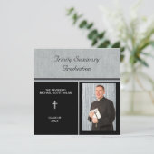 Seminar Abschluss Foto Christliche Einladung (Stehend Vorderseite)