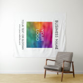 Seminar für Veranstaltungen mit kundenspezifischen Wandteppich (Beispiel (Horizontal))