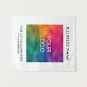 Seminar für Werbegestaltung von Firmenlogos Wandteppich (Vorderseite (Horizontal))