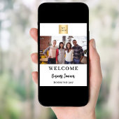 Seminar über das Logo für das White Foto Poster