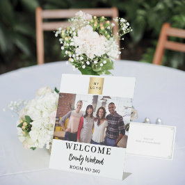 Seminar über das Logo für das White Foto Sockelschild