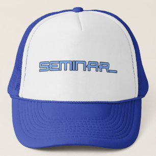 Seminarlogo-Baseballmütze Truckerkappe