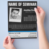 Seminarseminare für Leather Foto Flyer (Hand)