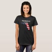 Seminole Florida USA Staat Amerika Reisen Floridia T-Shirt (Vorne ganz)