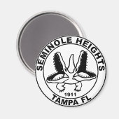 SEMINOLE_HEIGHTS_SIEGEL MAGNET (Vorderseite/Rückseite)