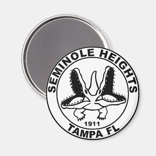 SEMINOLE_HEIGHTS_SIEGEL MAGNET (Vorderseite/Rückseite)