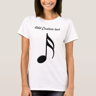 Semiquaver - sechzehnte Anmerkungs-Musik-Symbol T-Shirt