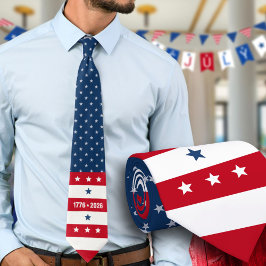 Semiquincentennial 1776 2026 250th Celebration Krawatte