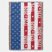 Semiquincentennial 1776 2026 America's Celebration Decke (Vorderseite Vertikal)