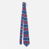 Semiquincentennial 1776 2026 Blaue Feier Krawatte (Rückseite)