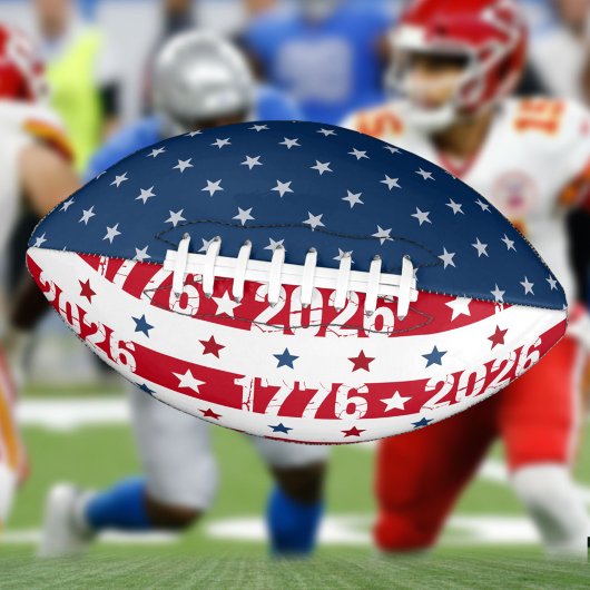 Semiquincentennial 1776 2026 Feier Football