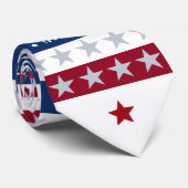 Semiquincentennial 1776 2026 White Celebration Krawatte (Gerollt)