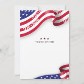 Semiquincentennial 4th Of July Celebration Einladung (Rückseite)