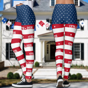 Semiquincentennial Amerika 250 1776 2026 Leggings