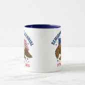 Semiquincentennial Bald Eagle Mug Tasse (Zentrum)