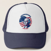 Semiquincentennial George-Washington-Hut Truckerkappe (Vorderseite)