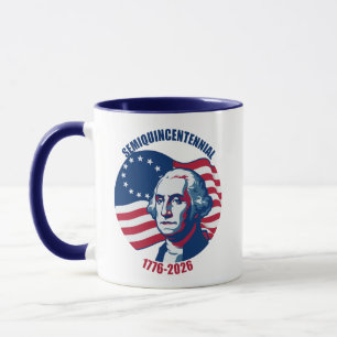 Semiquincentennial-George-Washington-Tasse Tasse