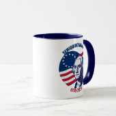 Semiquincentennial-George-Washington-Tasse Tasse (VorderseiteRechts)