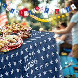 Semiquincentennial Spangled Stars 1776 2026 Tischdecke