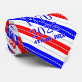 Semiquincentennial Stars & Stripes 1776-2026 Krawatte (Gerollt)