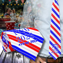 Semiquincentennial Stars & Stripes 1776-2026 Krawatte