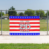 Semiquincentennial Stars & Stripes 250 Years Banner (InSitu)