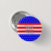Semiquincentennial Stars & Stripes 250 Years Button (Vorne & Hinten)