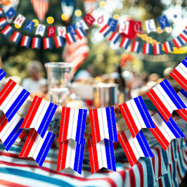 Semiquincentennial Stars & Stripes 250th Wimpelkette