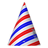 Semiquincentennial Stars & Stripes Celebration Partyhütchen (Links)