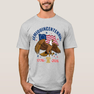 Semiquincentennial-Weißkopfseeadler-T-Shirt T-Shirt