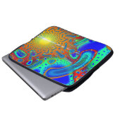 SemiSonic 3D Dichroic Glass Fraktal Laptopschutzhülle (Vorne Knopf)