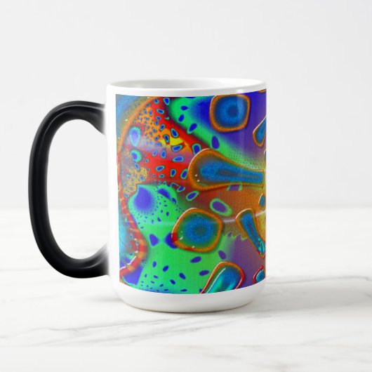 SemiSonic 3D Dichroic Glass Fraktal Verwandlungstasse (Links)