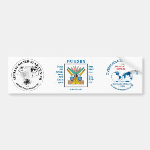 Semjase Silver Star Center Autoaufkleber