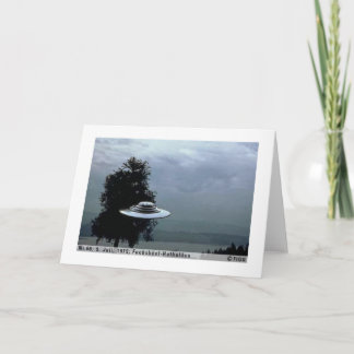 Semjase's Beamship Type - 1 Craft Greeting Card Karte