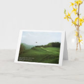 Semjases Demonstrations-Flug 1975 Karte (Gelbe Blume)