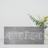 Semmelfresse - weiß (Stehend Vorderseite)