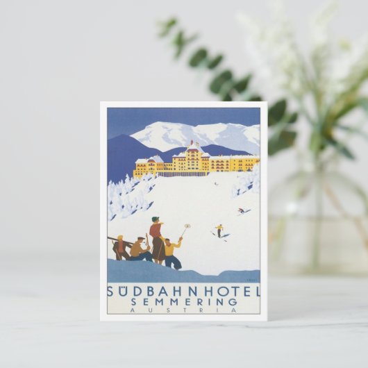Semmering Austria Postkarte (Stehend Vorderseite)